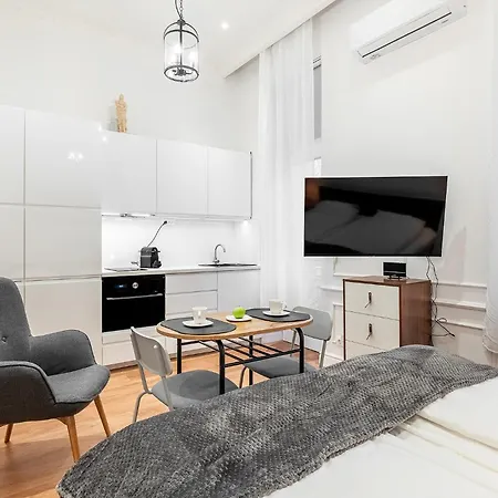 Classical Mini With A Modern Touch! Apartmán Budapešť